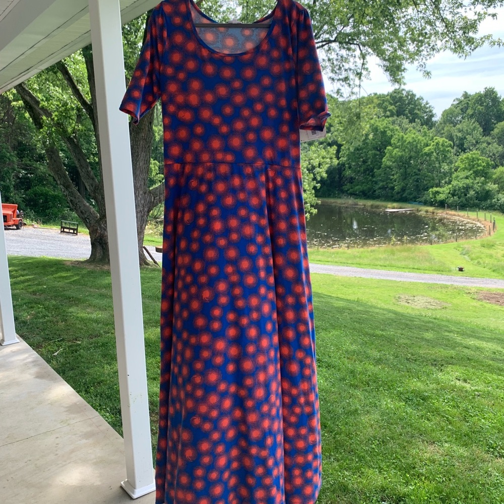 Lula Roe Ana Maxi Dress
